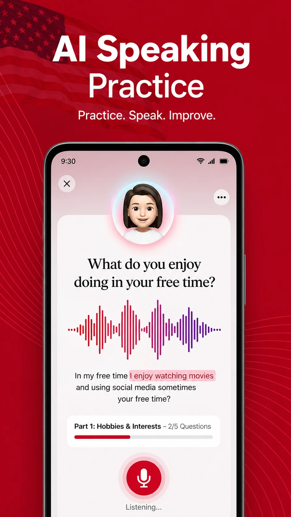 IELTS Prep App - Practice screenshot